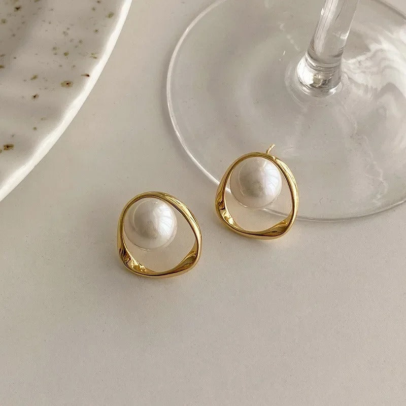 Fabienne™ | Vintage-Ohrringe aus Perlen