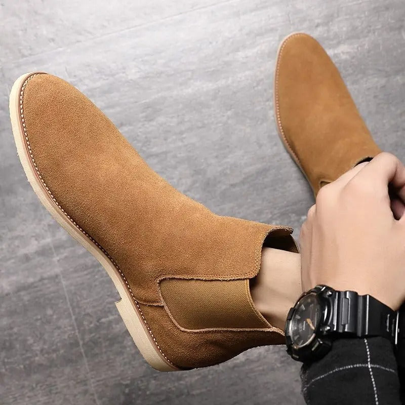 Bradley | Suede Chelsea-laarzen