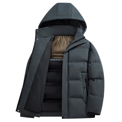 Elegante fleecejas met capuchon