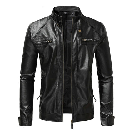 Elegante Lederjacke für Herren