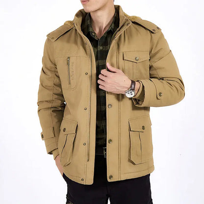 Elegante gewatteerde bomberjack