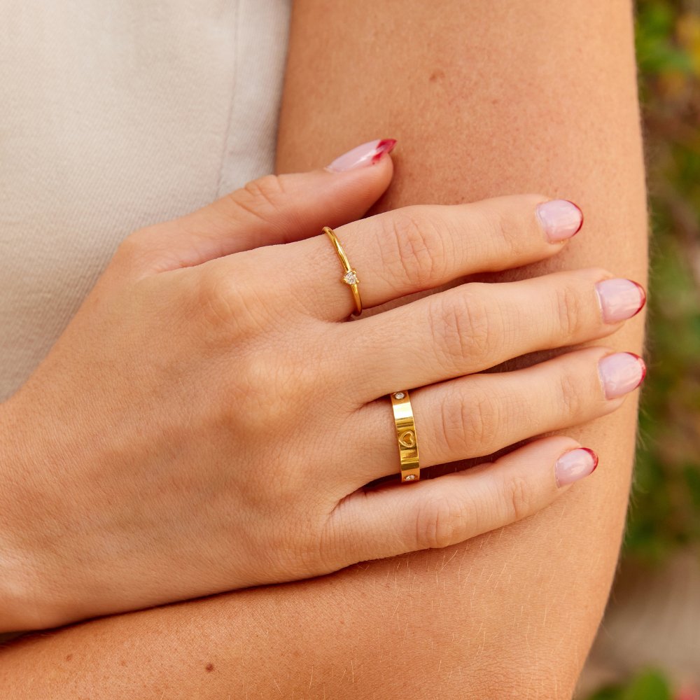 Gouden Mari Heart Ring