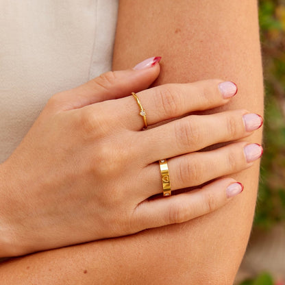 Gouden Mari Heart Ring