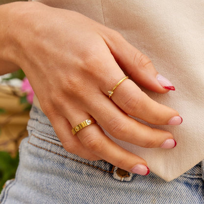 Gouden Mari Heart Ring