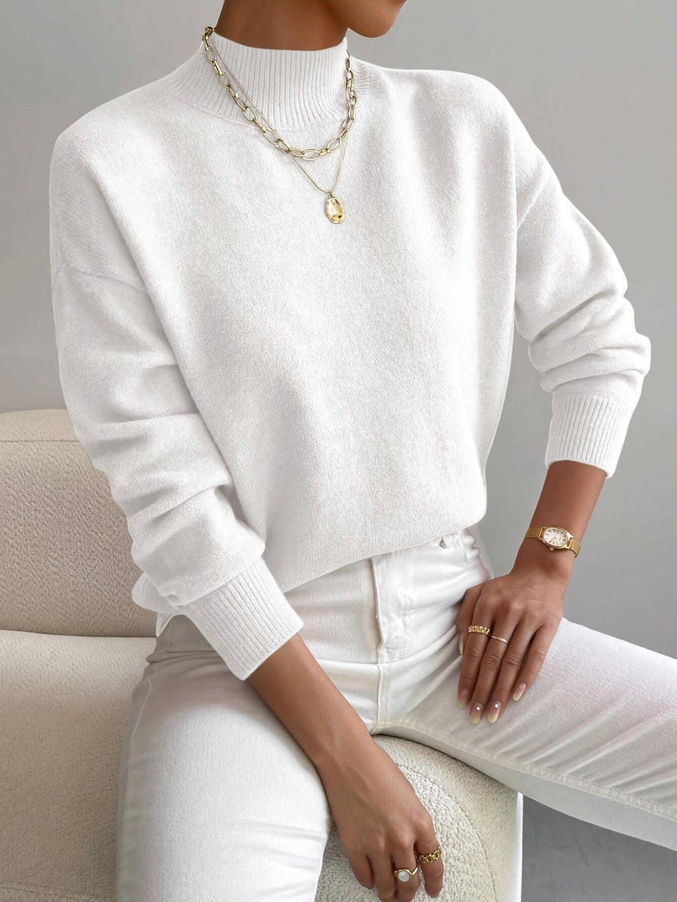 Marilena | Eleganter Rollkragenpullover