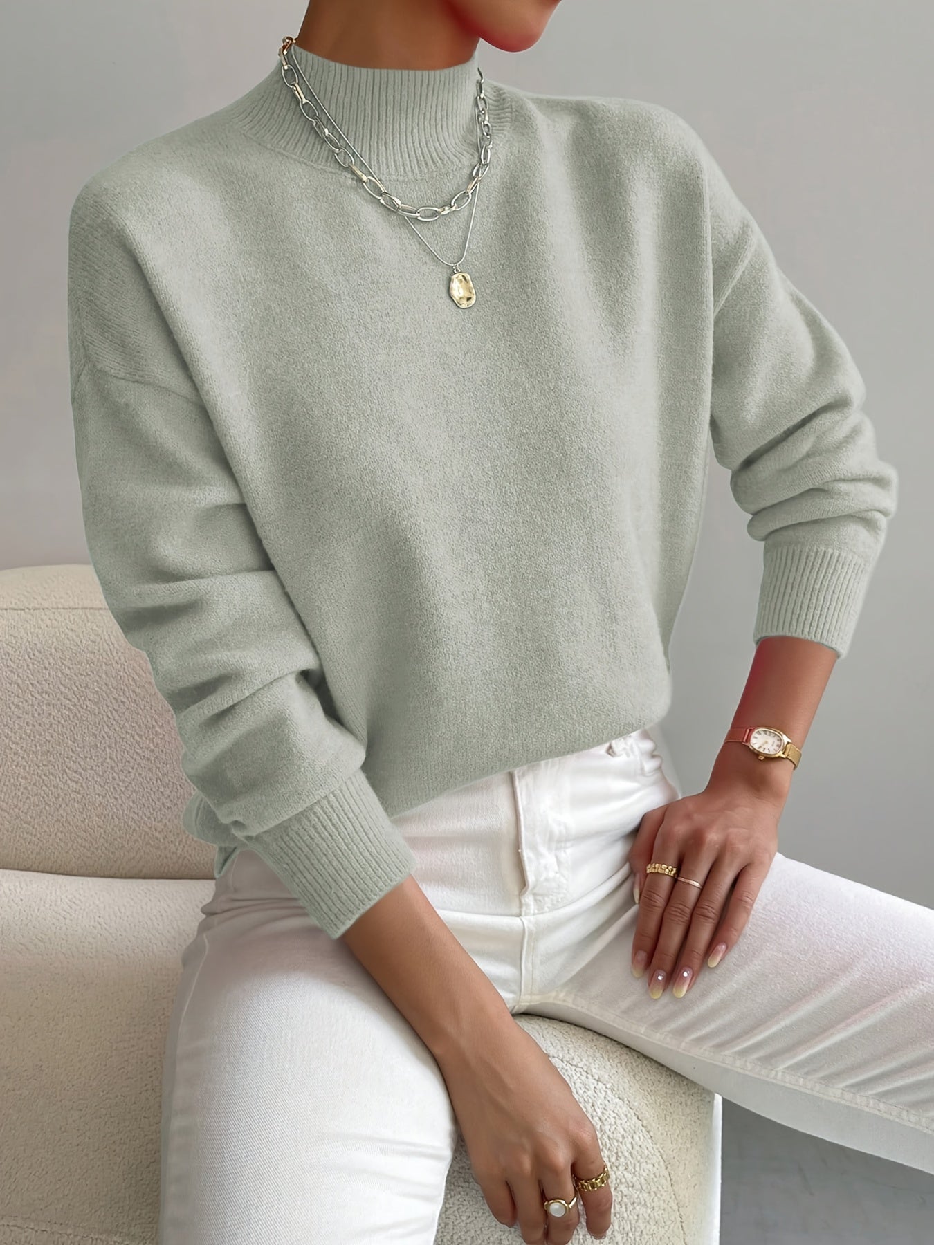 Marilena | Eleganter Rollkragenpullover