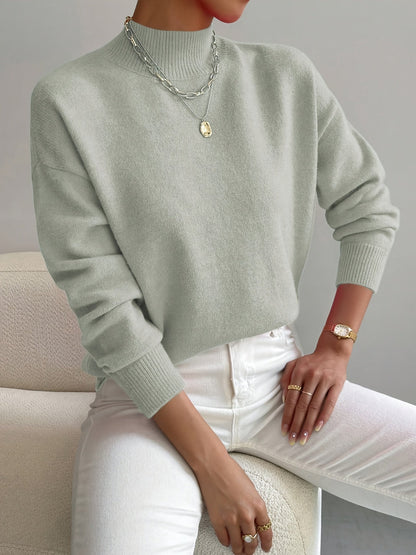 Donna – Klassischer Rollkragenpullover für mühelose Eleganz