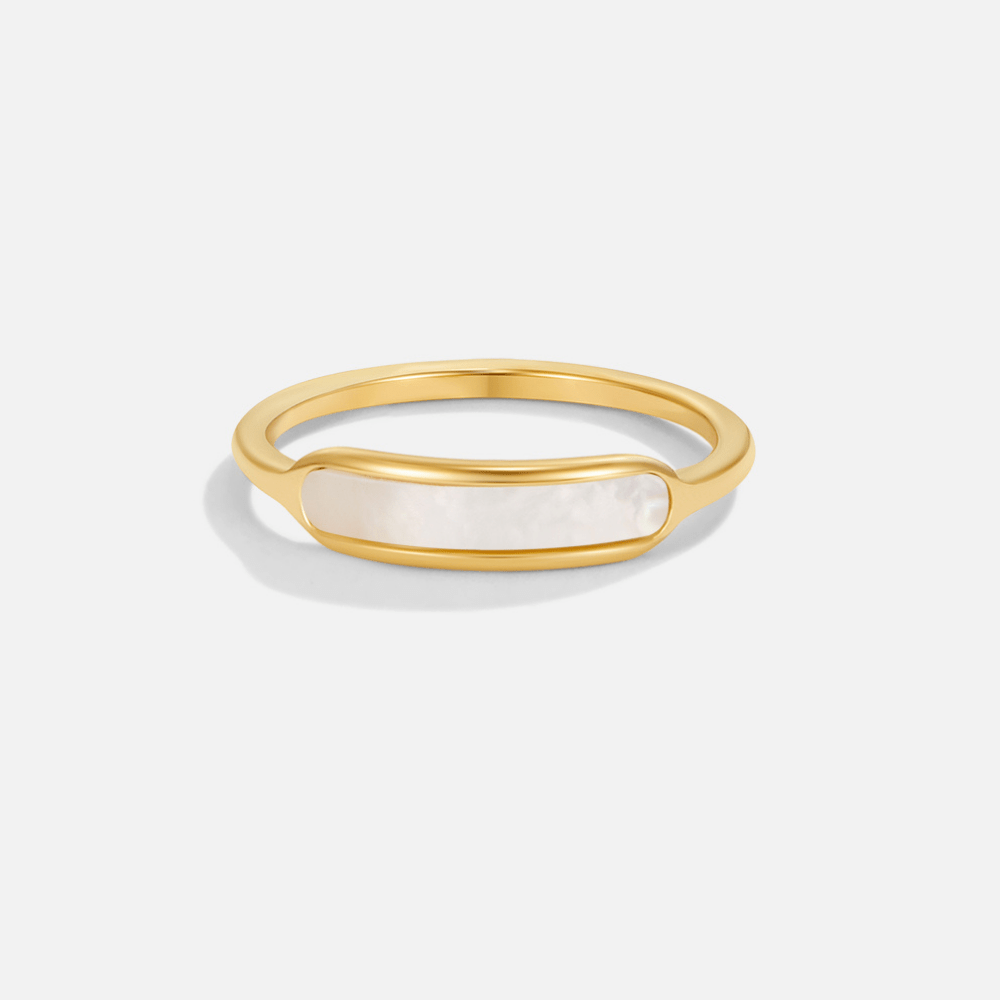 Bague Maya Pearl White