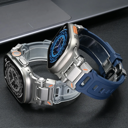 Explorer Siliconen Apple Watch Bandje