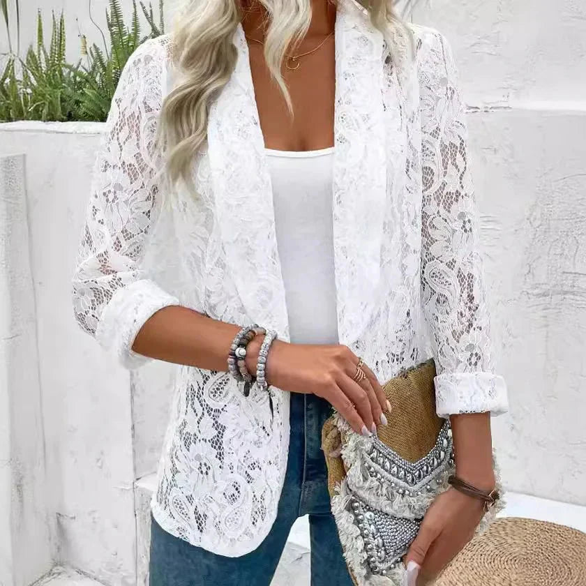 Lucienne | Eleganter Damen-Blazer aus Spitze