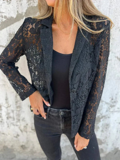 Lucienne | Eleganter Damen-Blazer aus Spitze