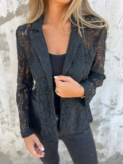 Lucienne | Eleganter Damen-Blazer aus Spitze