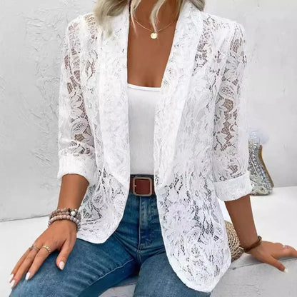 Lucienne | Eleganter Damen-Blazer aus Spitze