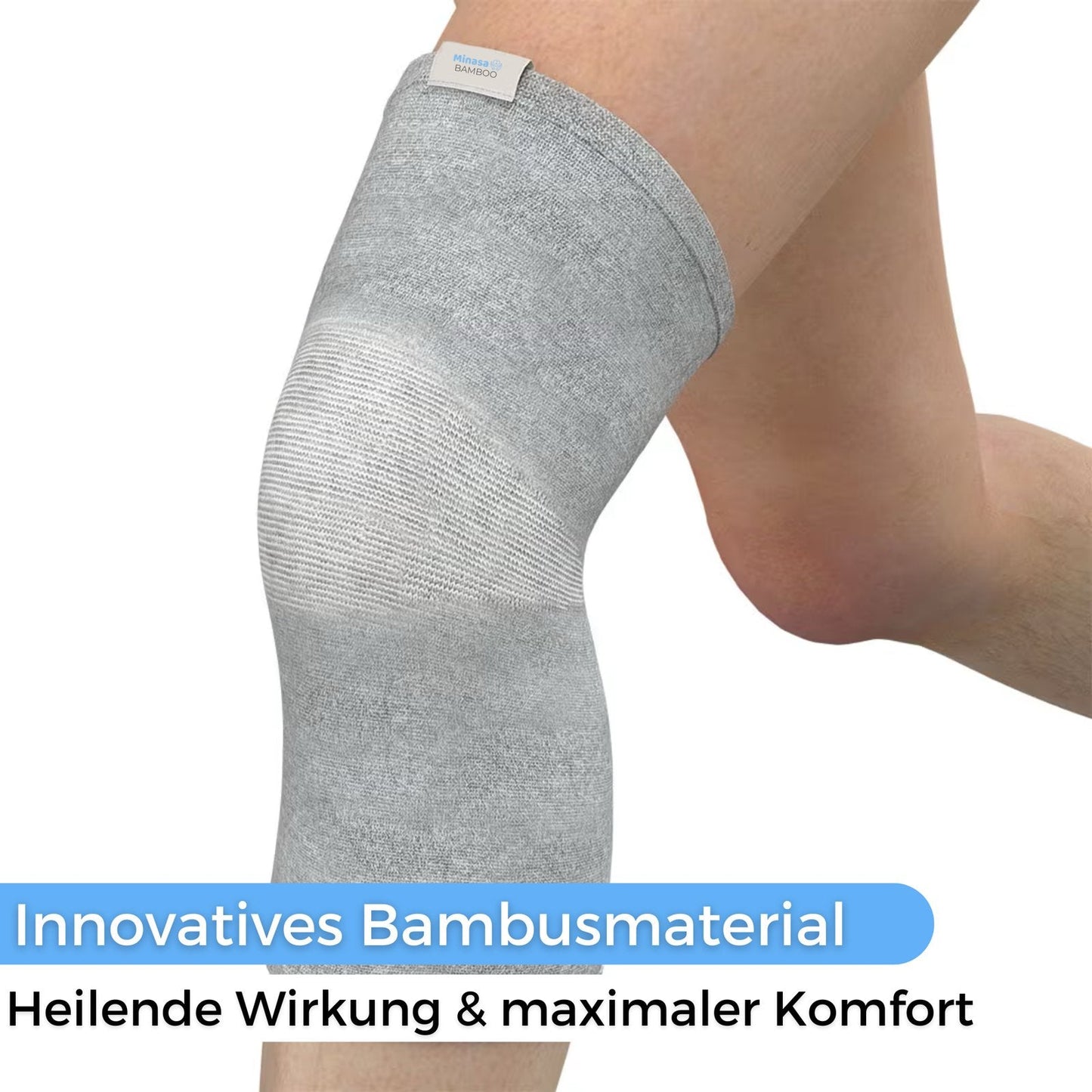 THARAH - Bamboe Kniebandage met Compressie