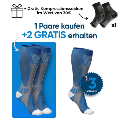 THARAH - Compressiekousen voor pijnvrije benen en voeten