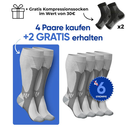 THARAH - Compressiekousen voor pijnvrije benen en voeten