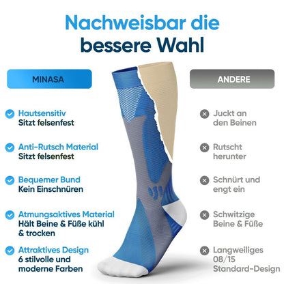 THARAH - Compressiekousen voor pijnvrije benen en voeten