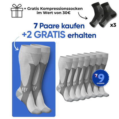 THARAH - Compressiekousen voor pijnvrije benen en voeten