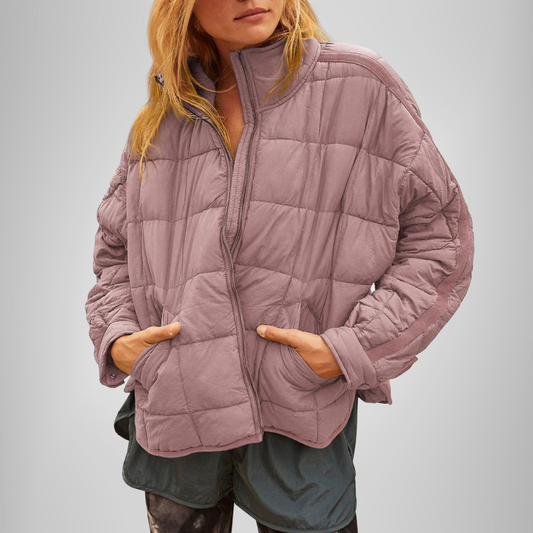 Novalie™ – Lightweight Compact Zip Puffer Jacket