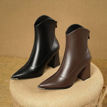 NOX™ - Chelsea Boots met chromen neus