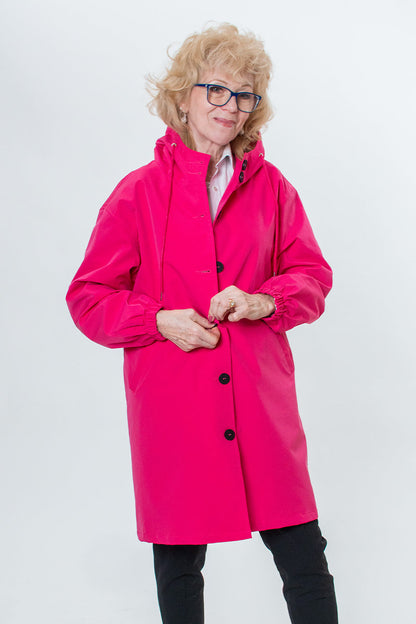 Leanne – Waterafstotende oversized capuchonjas