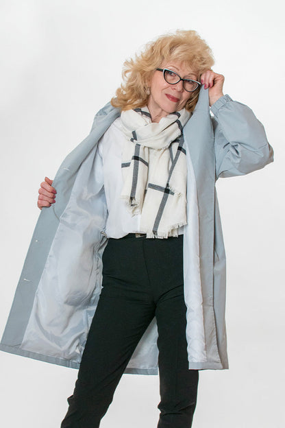 Leanne – Waterafstotende oversized capuchonjas