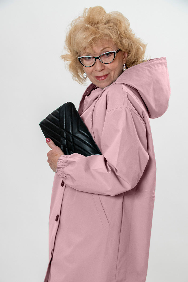 Leanne – Waterafstotende oversized capuchonjas