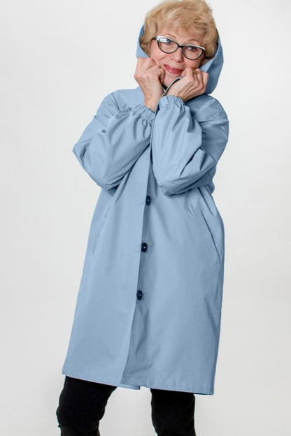 Leanne – Waterafstotende oversized capuchonjas