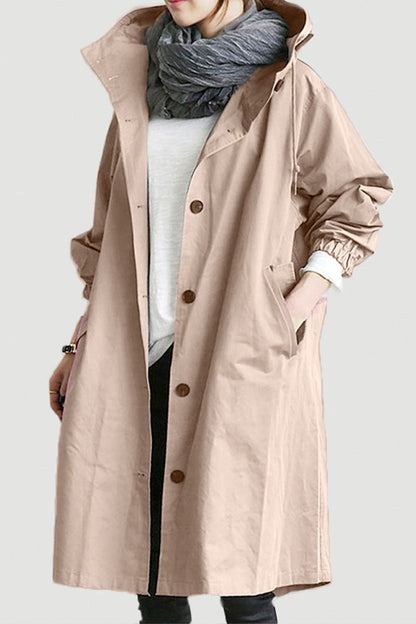 Leanne – Waterafstotende oversized capuchonjas