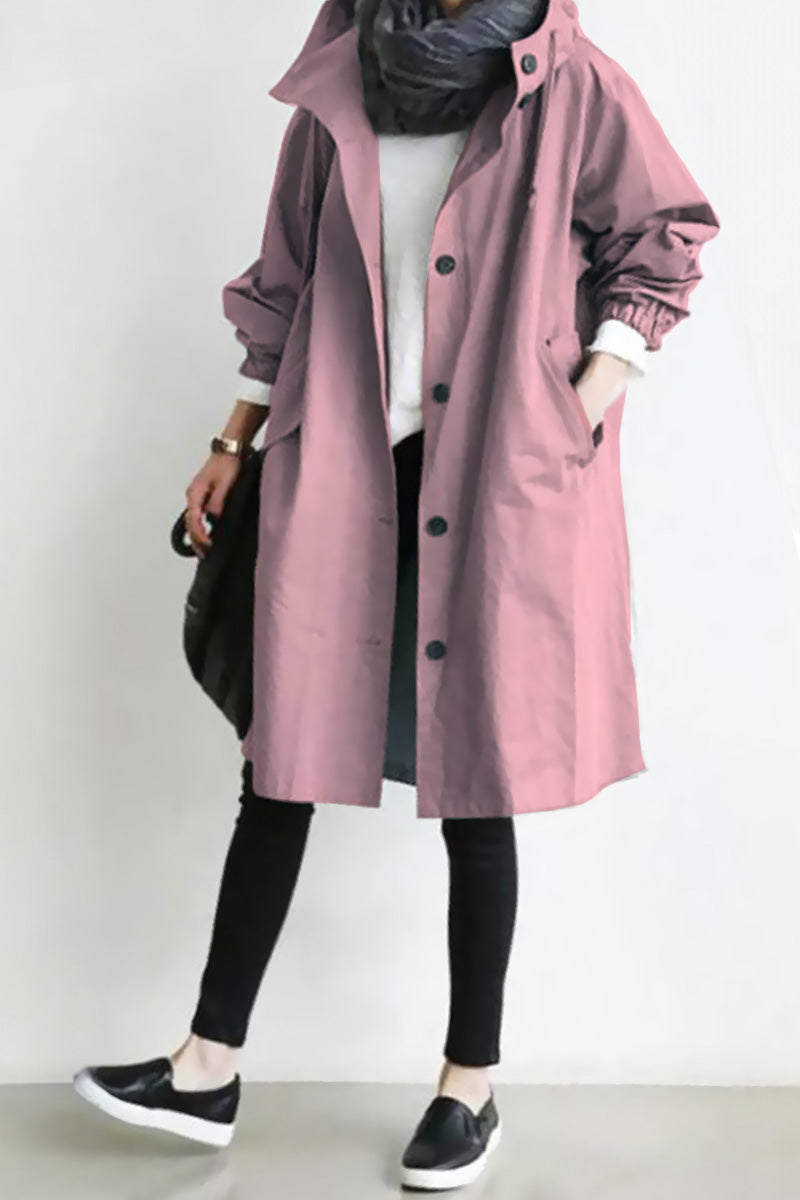 Leanne – Waterafstotende oversized capuchonjas
