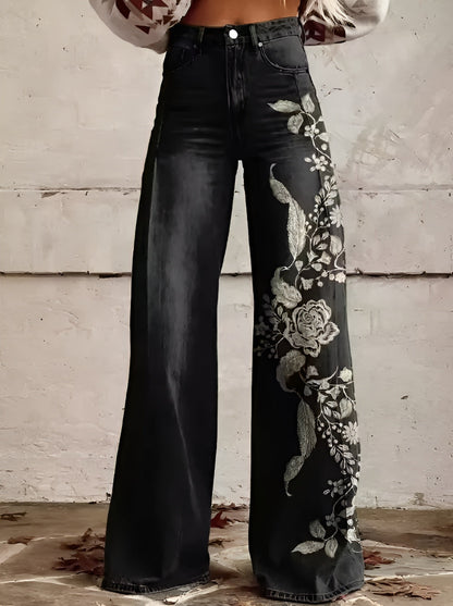 Mila™ | Vintage Wide-Leg Jeans