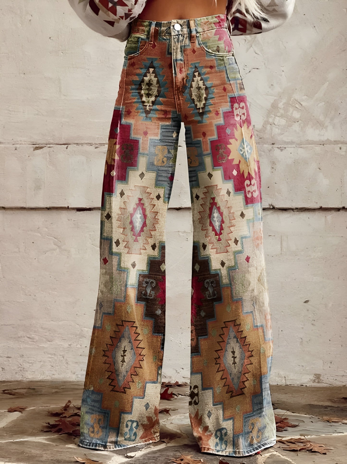 Mila™ | Vintage Wide-Leg Jeans