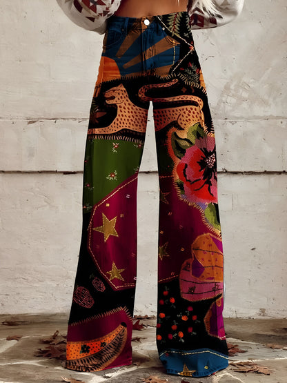 Mila™ | Vintage Wide-Leg Jeans