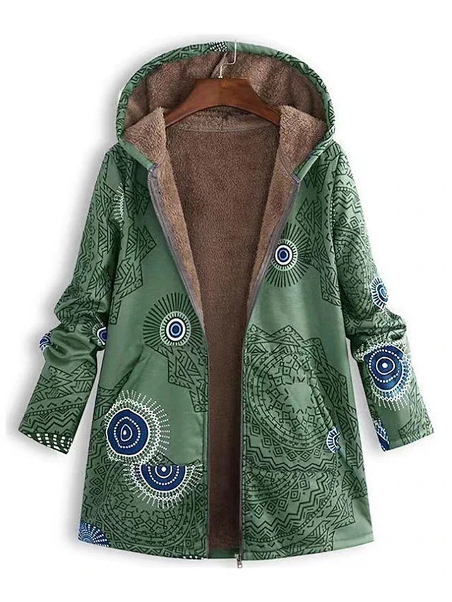 Vera | Warmer und weicher Parka mit Taschen