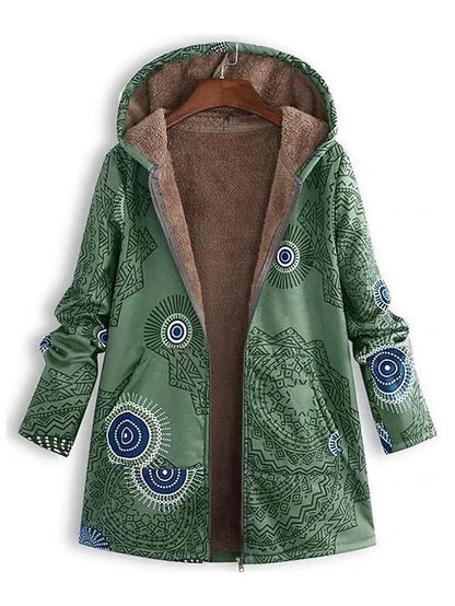Vera | Warmer und weicher Parka mit Taschen