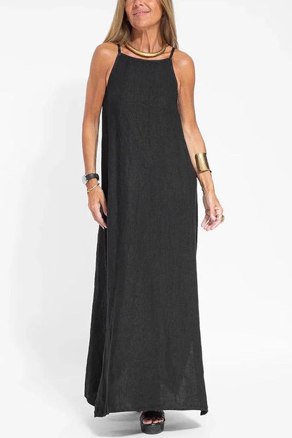 ALWINE I NECKHOLDER-KLEID