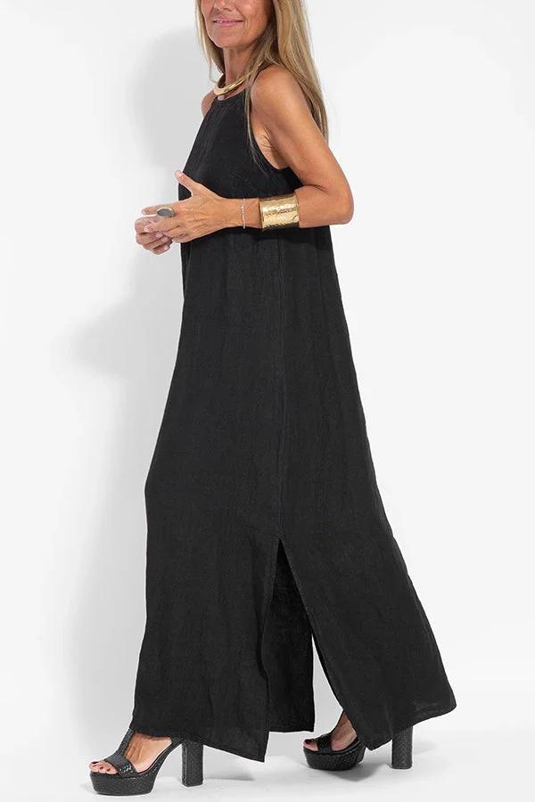 ALWINE I NECKHOLDER-KLEID