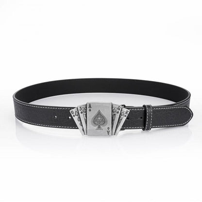 Herren Punk-Stil Spielkarten-Gürtel 97391757K