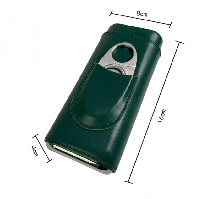 Herren Tragbare Zigarren Befeuchtung Leder Aufbewahrungstasche 68781620K