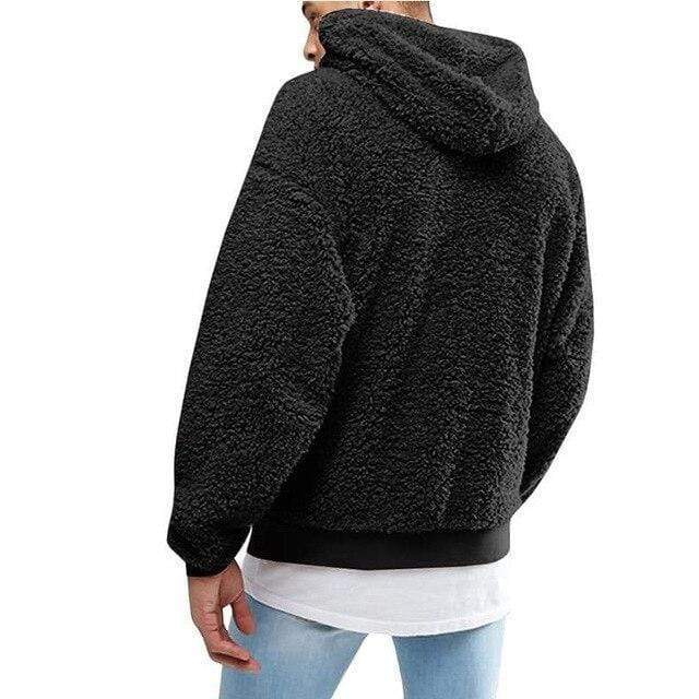 Pluche hoodie