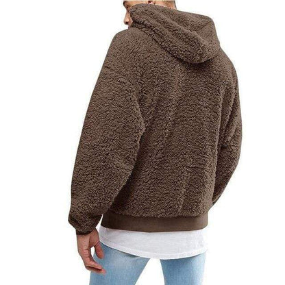 Pluche hoodie