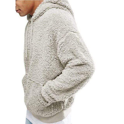 Pluche hoodie