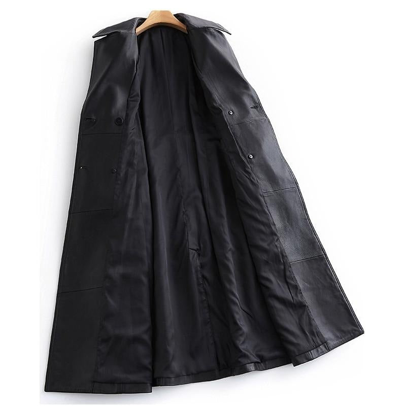 Leder-Frederica-Trenchcoat