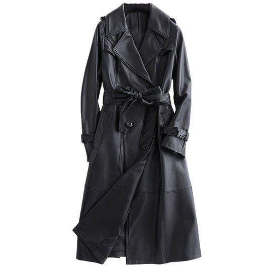 Leder-Frederica-Trenchcoat