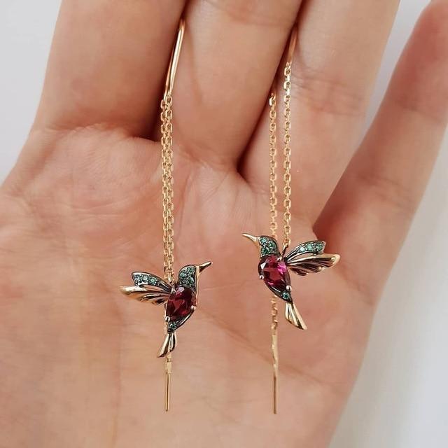 Kolibri™ | Ohrringe im Design mit Kolibri-Motiv