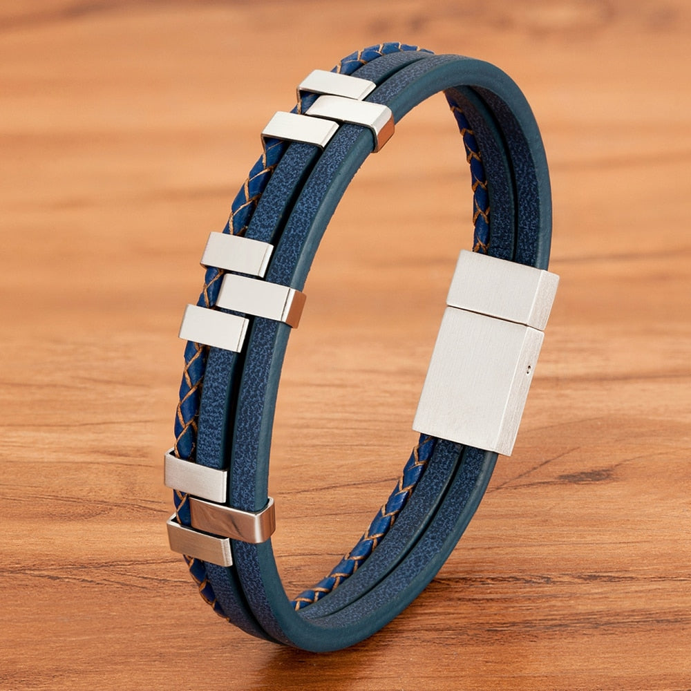 Drielaagse armband