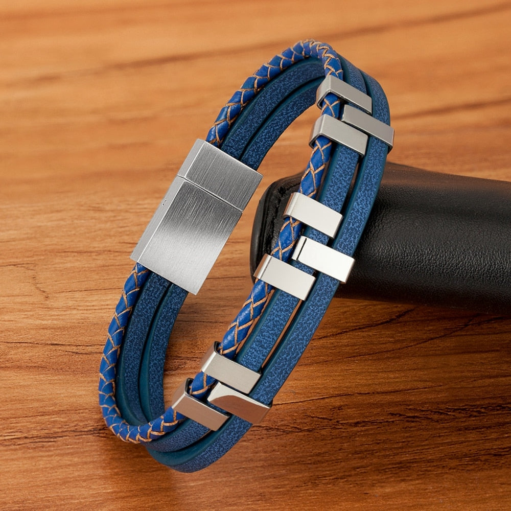 Drielaagse armband