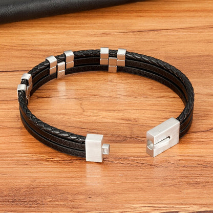 Drielaagse armband