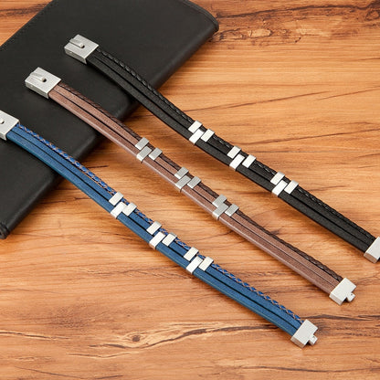 Drielaagse armband