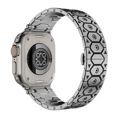 Imperiale roestvrijstalen Apple Watch-band
